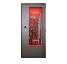 Оружейный сейф Griffon GD.840.ET GLASS CASE BROWN
