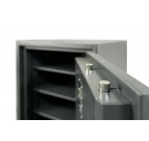 Огнестойкий сейф Griffon CLE III.150.KE DARK GREY
