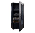 Оружейный сейф Griffon GD.840.ETS GLASS CASE COMBI BLACK
