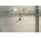 Дверь банковская V класса из нержавеющей стали - VDE V.К.К STAINLESS Griffon