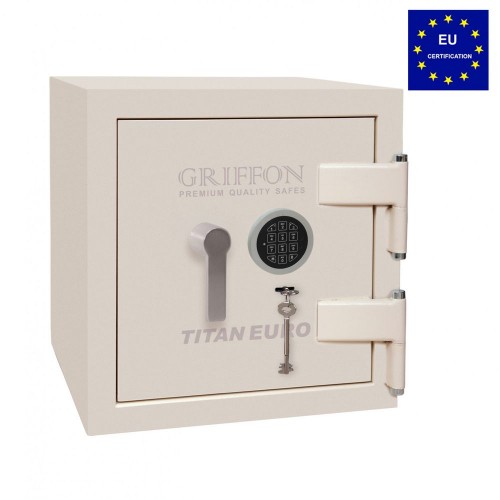 Огнеустойчивый сейф Griffon CLE II.50.KE CREAM