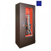 Оружейный сейф Griffon GD.840.ET GLASS BROWN