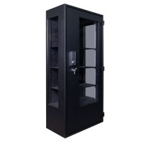 Оружейный сейф Griffon GD.840.ETS GLASS CASE COMBI BLACK