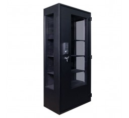 Оружейный сейф Griffon GD.840.ETS GLASS CASE COMBI BLACK