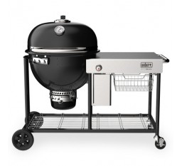 Угольный гриль Daddy Smoke Weber Summit Kamado S6 61 см черный