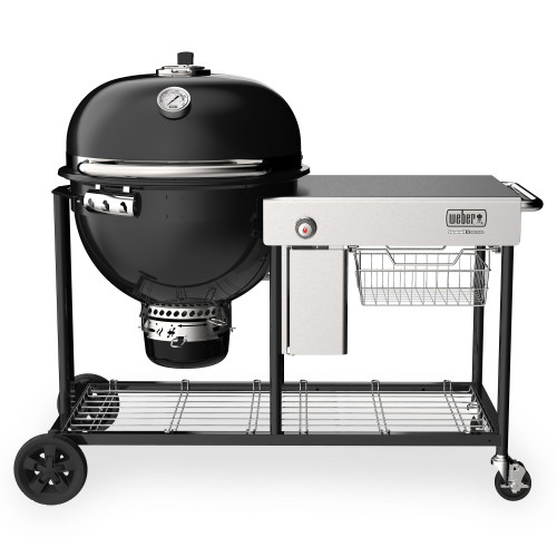Угольный гриль Daddy Smoke Weber Summit Kamado S6 61 см черный