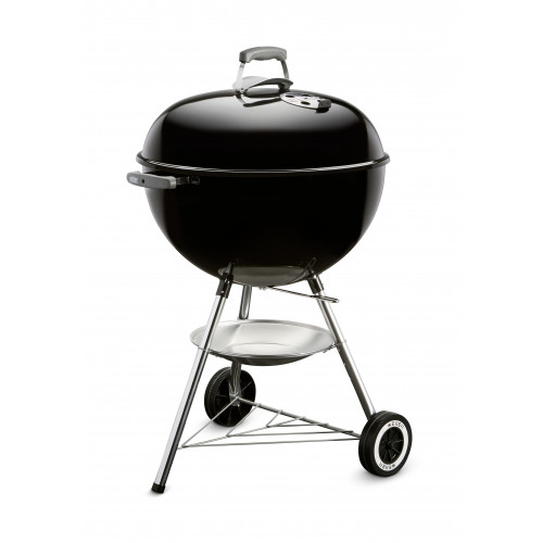 Вугільний гриль Daddy Smoke Weber Classic Kettle 57см, чорний