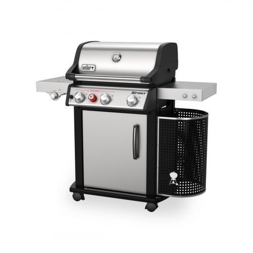 Газовый гриль Daddy Smoke Weber Spirit SP-335 GBS, нержавеющая сталь.
