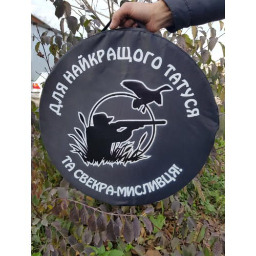 Чехол для сковороды BORO 50 см с рисунком.