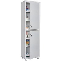 Шкаф медицинский металлический LITPOL Sml 312 для медикаментов 2-х дверный