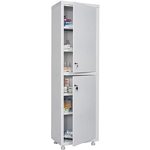 Шкаф медицинский металлический LITPOL Sml 312 для медикаментов 2-х дверный