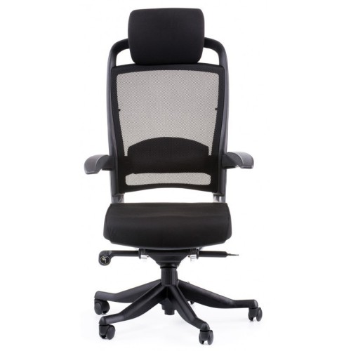 Кресло для руководителя LITPOL Office4You FULKRUM Black Mesh