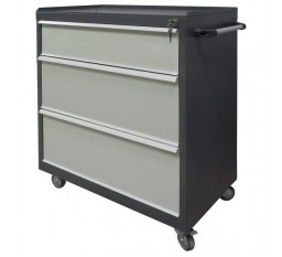 Тележка инструментальная LITPOL SzwN 301-S2B на 3 выдвижных ящика