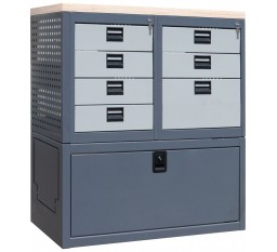 Автомобильный модуль УХЛ-МАШ 10-4-Т-2МС-4М для передвижных СТО Фанера