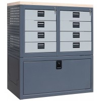 Автомобильный модуль УХЛ-МАШ 10-4-Т-4М-4М для передвижных СТО Фанера