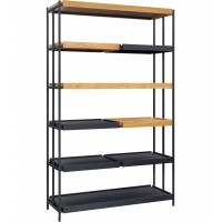 Модульный стеллаж УХЛ-МАШ Loft Slim Микс