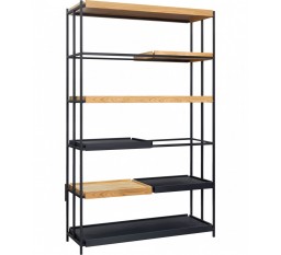 Модульный стеллаж УХЛ-МАШ Loft Slim Микс-2