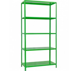 Стеллаж УХЛ-МАШ МС 4 полки 1450×1000×300 Зеленый