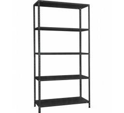 Стеллаж УХЛ-МАШ МС 4 полки 1450×1000×300 Черный