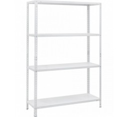 Стеллаж УХЛ-МАШ МС 4 полки 1450×1000×400 Белый