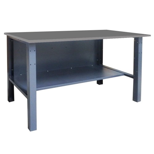 Металлический стол (верстак) LITPOL Stw 321/1200 безтумбовый для мастерской.