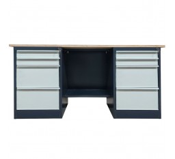 Верстак металлический двухтумбовый LITPOL Stw 326-2M2B/2M2B