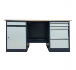 Верстак металлический двухтумбовый LITPOL Stw 326-2M2B/MD