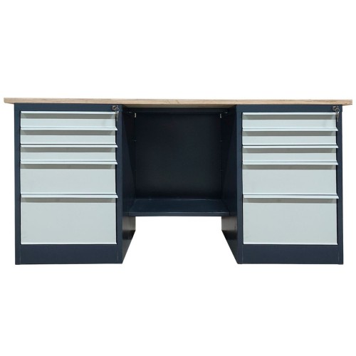 Верстак металлический двухтумбовый LITPOL Stw 326-3MSB/3MSB