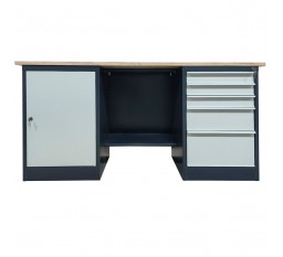 Верстак металлический двухтумбовый LITPOL Stw 326-3MSB/D