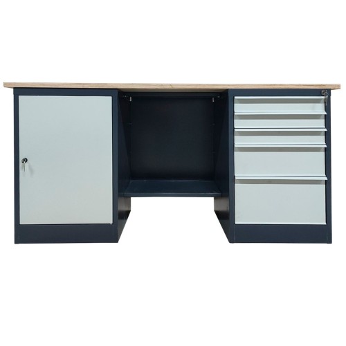 Верстак металлический двухтумбовый LITPOL Stw 326-3MSB/D