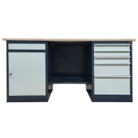 Верстак металлический двухтумбовый LITPOL Stw 326-3MSB/MD