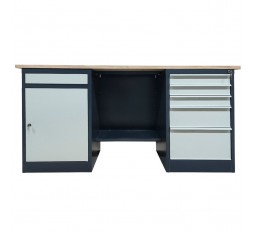Верстак металлический двухтумбовый LITPOL Stw 326-3MSB/MD