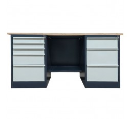 Верстак металлический двухтумбовый LITPOL Stw 326-3MSB/S2B