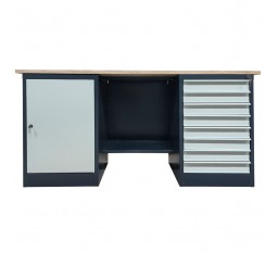 Верстак металлический двухтумбовый LITPOL Stw 326-8M/D