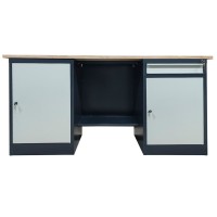 Верстак металлический двухтумбовый LITPOL Stw 326-D/МD