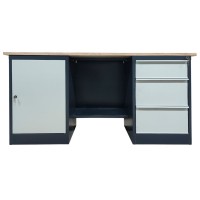 Верстак металлический двухтумбовый LITPOL Stw 326-D/S2B