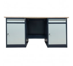 Верстак металлический двухтумбовый LITPOL Stw 326-МD/МD