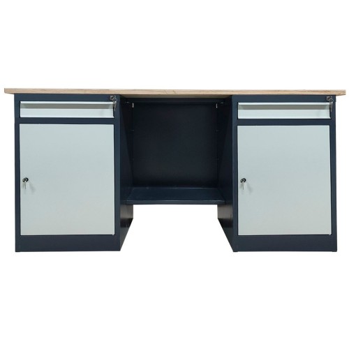 Верстак металлический двухтумбовый LITPOL Stw 326-МD/МD