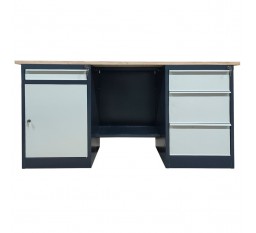 Верстак металлический двухтумбовый LITPOL Stw 326-МD/S2B