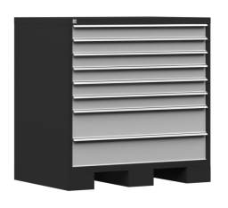 Инструментальная тумба для мастерской LITPOL Szw 305 6M2S