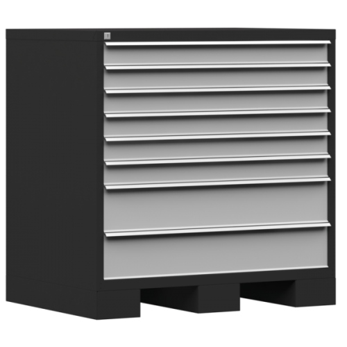 Инструментальная тумба для мастерской LITPOL Szw 305 6M2S