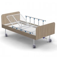 Кровать для лежачего больного КФМ-2nb-7 АУРА медицинская функциональная 2-секционная ТМ ОМЕГА