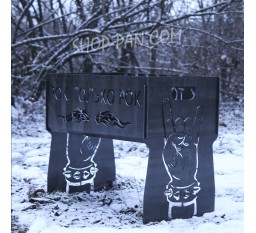 Мангал на 8 шт.