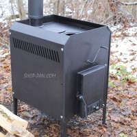Буржуйка 3 мм SHOP-PAN для обогрева и приготовления пищи.