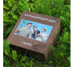 Автобармен, Наливатор алкогольный на 6 рюмок с гравировкой (УФ печать)