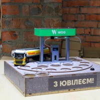 Наливатор АЗС на 7 рюмок - Фура Volvo