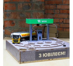 Наливатор АЗС на 7 рюмок - Фура Volvo