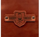 Шкіряний фартух Daddy Smoke бурий