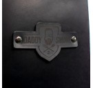 Кожаный передник Daddy Smoke черный