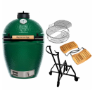 Комплект Daddy Smoke Big Green Egg Гриль L + Грати + Гніздо з ручкою + Крила для грилю